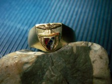 patriotischer-Wappen-Ring-585/14kt-7,2-Gr.-Email-SLB-Adler-1930-1950