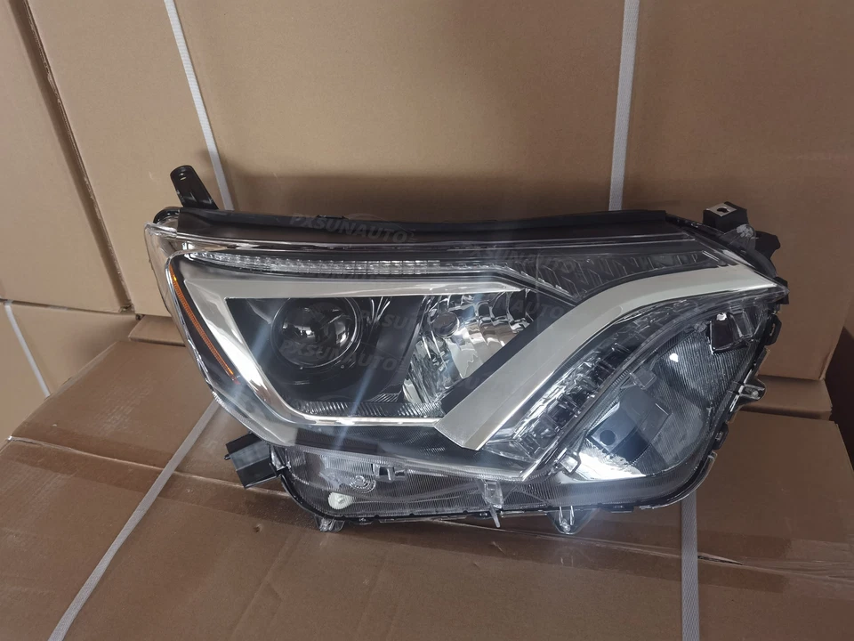 For 2016 2017 2018 Toyota Rav4 Halogen Projector Headlights Headlamps Left+Right - Image 3 of 4