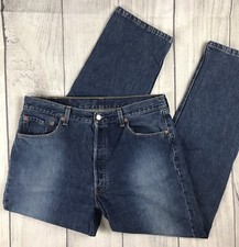 VGC VTG Levi s 501 Jeans Button Fly Made In USA Medium Wash Blue Sz 36 x31