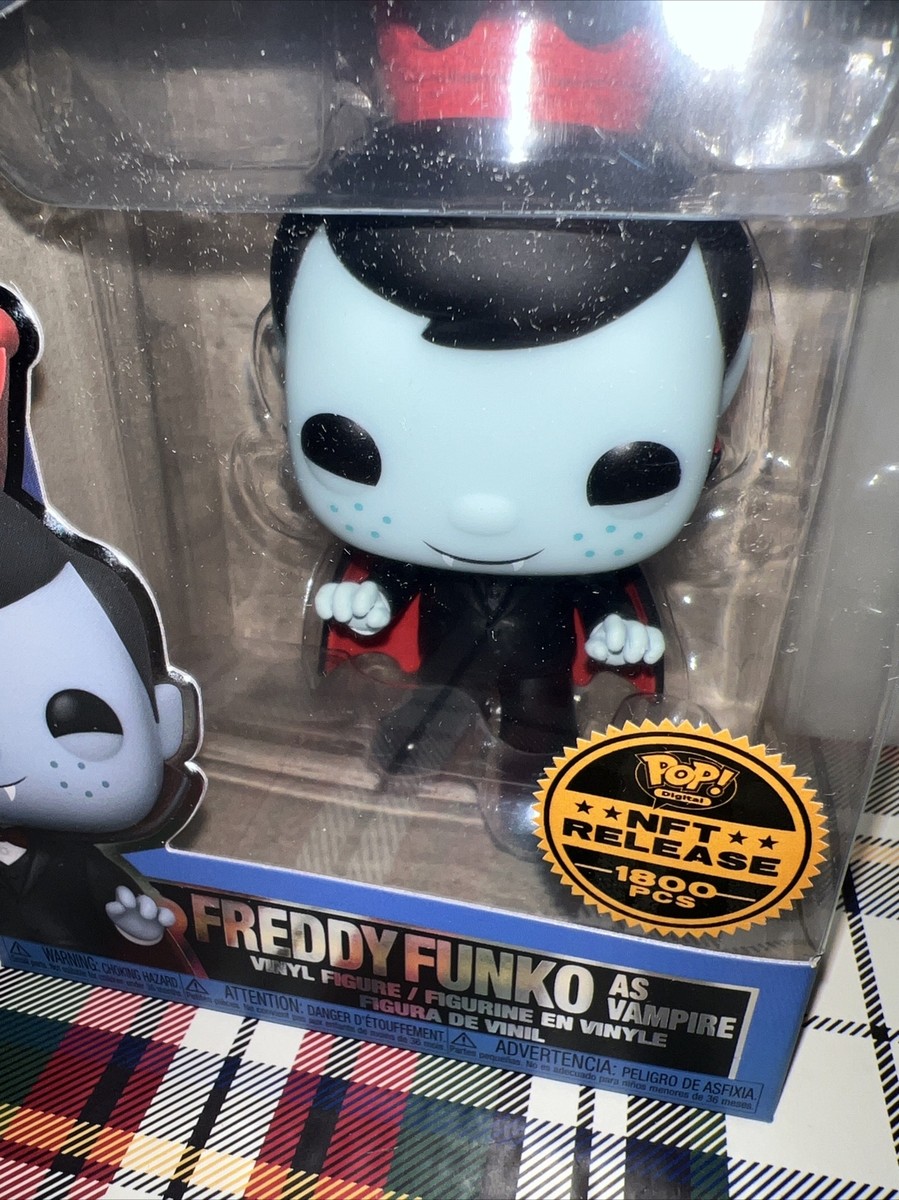 【希少品】Freddy Funko フレディファンコ as Dracula Funko HALLOWEEN FREDDY Vampire dracula Vinyl Figure ~ Funko