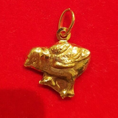 NEW 9ct Yellow Gold 3D Bird Charm 375 Pendant 9KT Sparrow Fly
