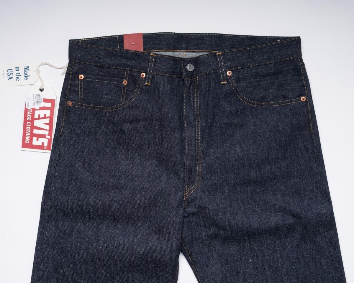 LVC Levi's Vintage Clothing Big E 501 XX 1955 Raw Selvedge Denim