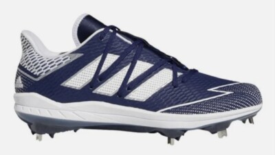 NEW Adidas® adiZERO® Afterburner 7 Metal Baseball Cleats Navy Size