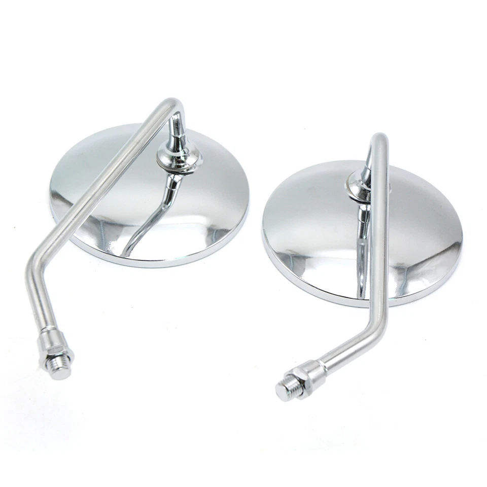 Espejo retrovisor redondo para moto Yamaha DS5/DS6/DS7 250 DT1 DT100 DT125 DT1E Foto 4 de 4