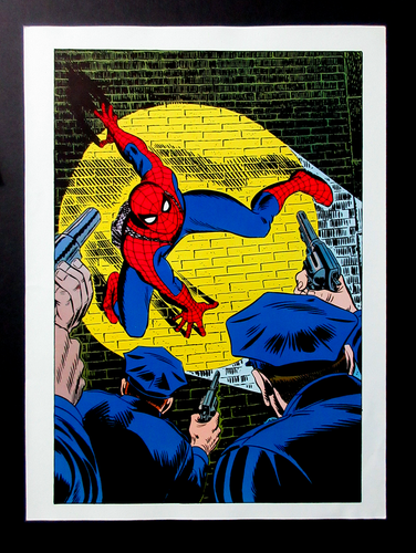 1978 Amazing Spider-Man Poster: Original Vintage 70er Marvel Comics Pin-Up, 70er