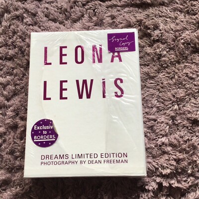 Leona Lewis: Dreams Limited Edition (Signed & Sealed) H/B 