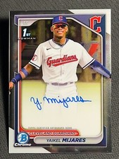 2024 Bowman Chrome 1st PROSPECT ROOKIE AUTO Yaikel Mijares Item 28