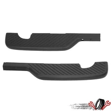2PCS Rear Step Bumper Pad Cover For Ford F150 Lightning Flareside Crew Cab 97-04