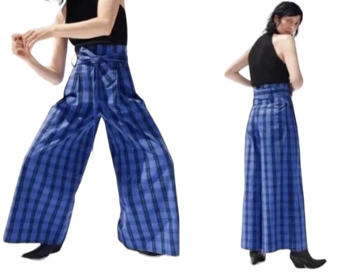 Tartan trousers hotsell womens zara