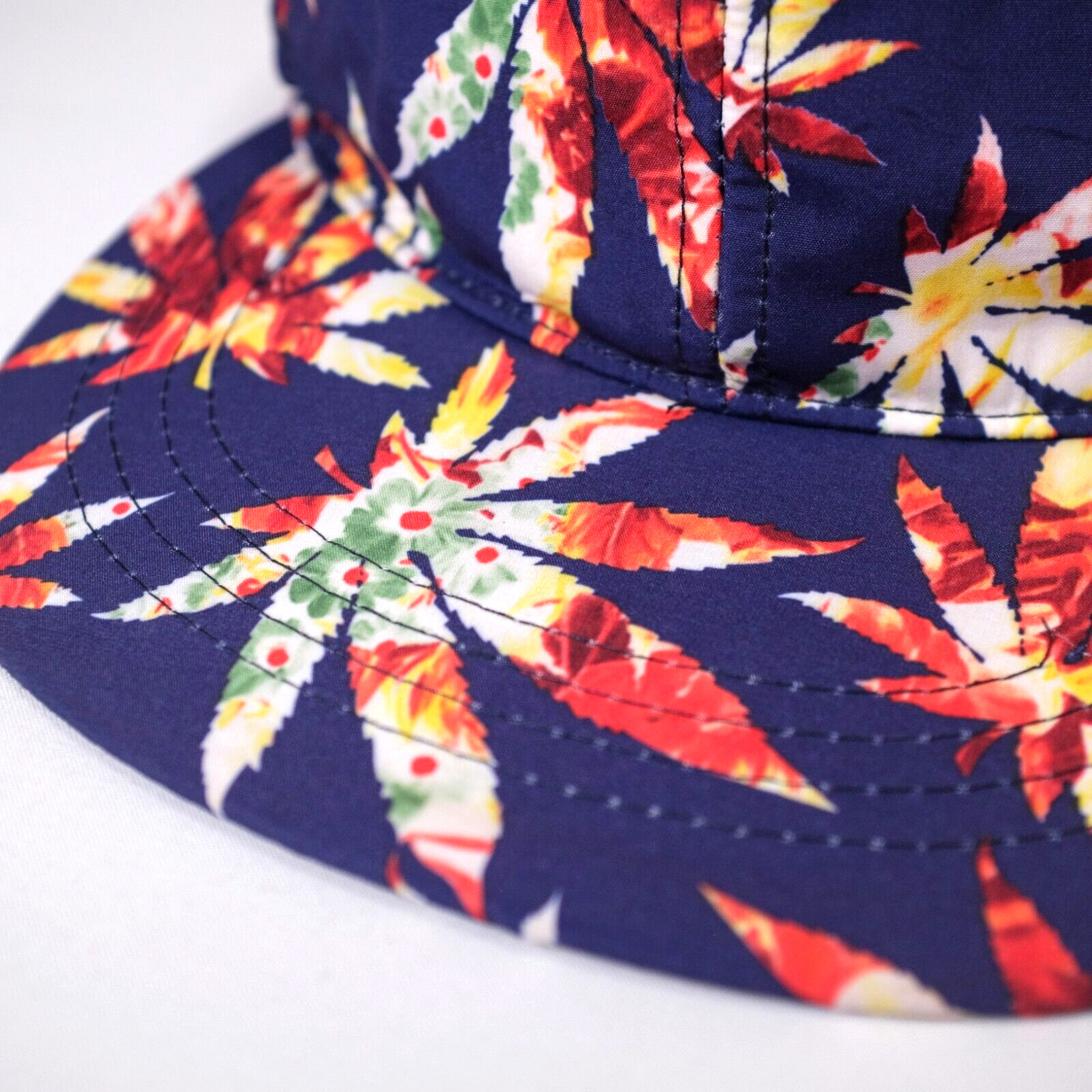 Multicolor Marijuana Weed Leaf Adjustable Nylon H… - image 3