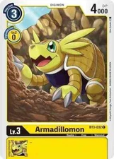 Digimon Armadillomon - BT3-032 - C Near Mint