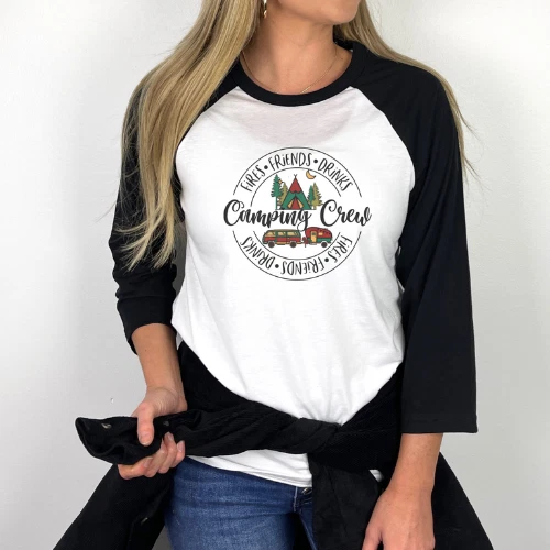 Camping Shirt For Friends' Camping Trip, Camping Trip Shirt, Camping Crew Shirt
Opens in a new windo