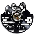 Pink Floyd Vinyl Wall Clock Gift Birthday Holiday Art Home Room Decor Design