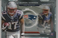 2013 TOPPS STRATA #SS-AD AARON DOBSON MULTI-DIMENSIONAL PATRIOTS 23/50 1265