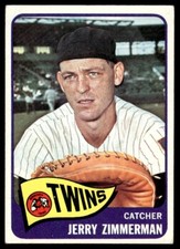 1965 Topps Jerry Zimmerman * Minnesota Twins #299