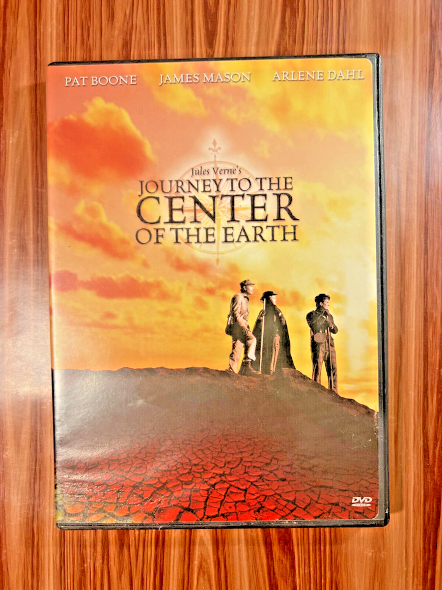 Journey to the Center Of the Earth DVD 1959 Movie Pat Boone James