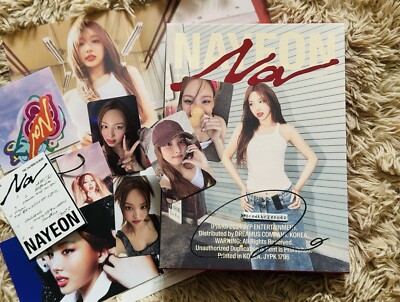 TWICE NAYEON “NA” ABCD PROMO Album Signed Autographed Kpop | eBay