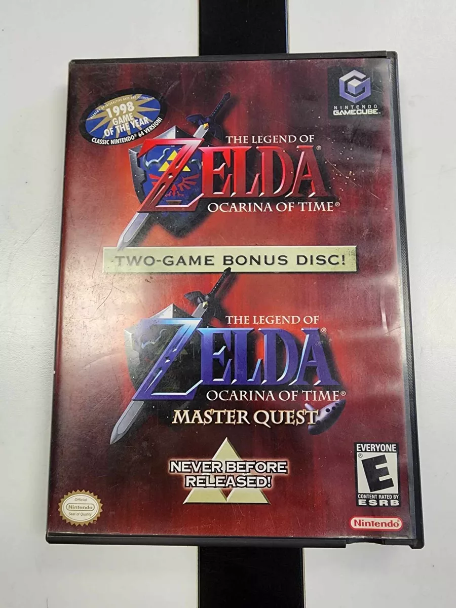 The Legend of Zelda Ocarina of Time: Master Quest GameCube CIB