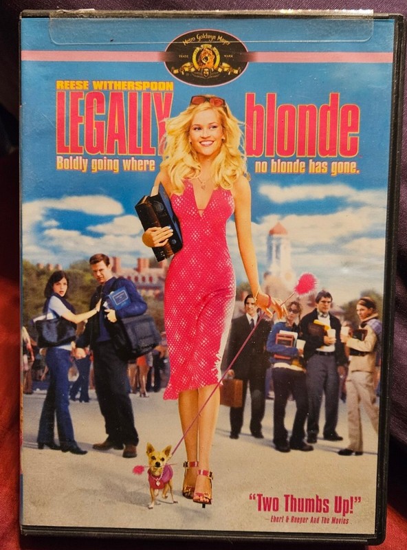 Legally Blonde DVD- GOOD Estate Item As Is Condition Good Condition Witherspoon 
