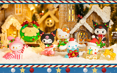 💡TOP TOY x Sanrio Characters Christmas Tree Gift One Blind Box w