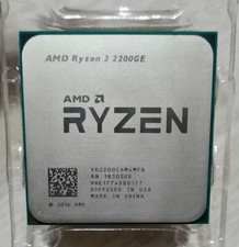 AMD Ryzen 3 2200GE R3-2200GE 3.2-3.6GHz 4CORE 4Thr Socket AM4 35W CPU Processor