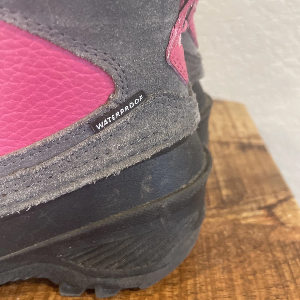 North Face Niñas 1 Shellista Extreme NF0A2T5V Rosa Nieve Invierno Botas Impermeables Foto 3 de 4