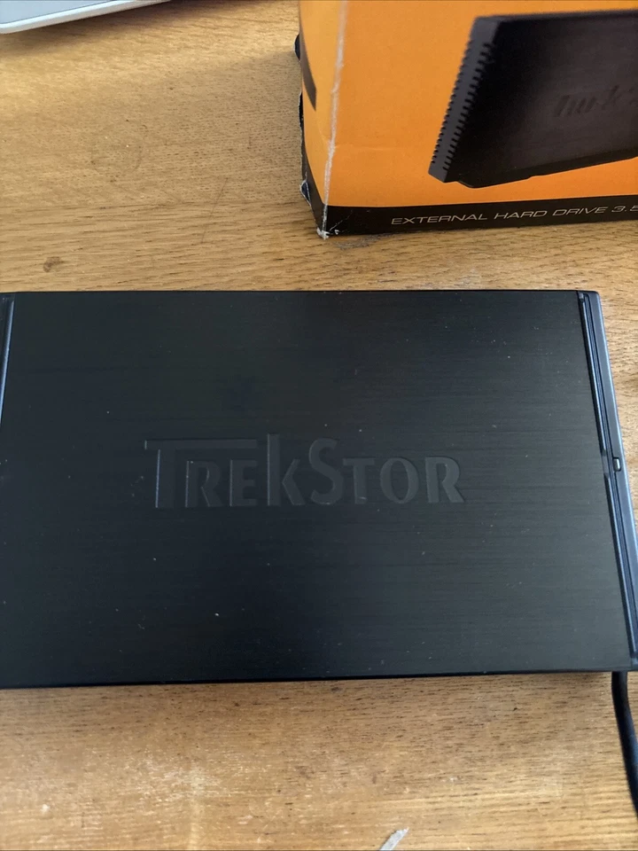 160GB 'TrekStor DataStation' Externe Festplatte 3,5"| USB 2.0 HDD - Bild 2 von 4