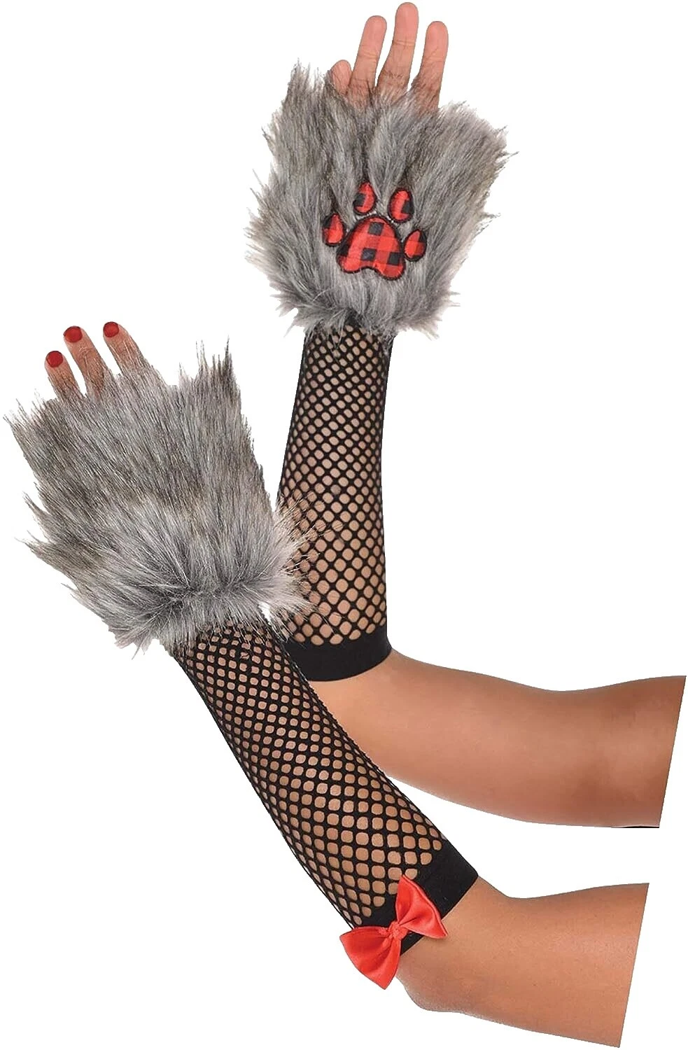 电视、书籍和电影多色服装手套