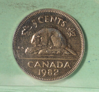 Minさま専用ページ 1982 - Canada Five Cents - Graded - ICCS MS66 serial#XZT 400 | eBay