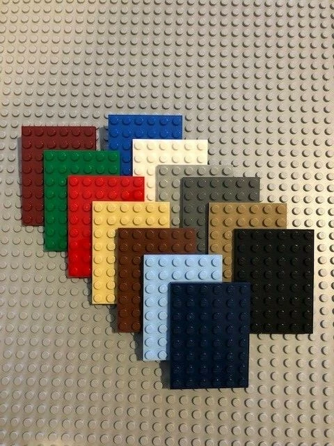 Lego Plates - 6X6, 6X8, 6X10, 6X12, 6X14, 6X16 -  You Pick The Color & Quantity - Image 3 of 4