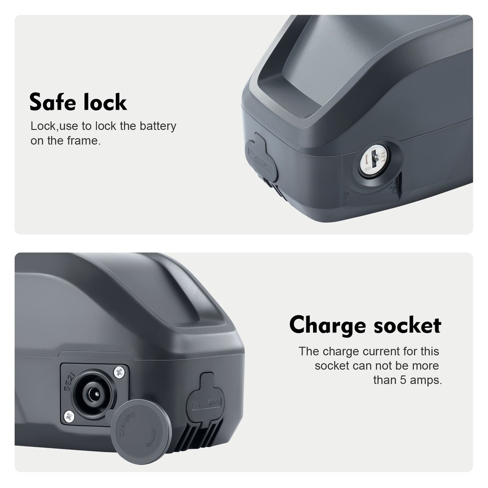Curated visual reference: Visual Reference: Vivi Electric Bike Battery 48V 10 4Ah F26F H8 Ebike