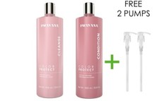 Pravana Color Protect Shampoo  Conditioner 33.8oz Duo  2 Free Pumps/Hot Deal 