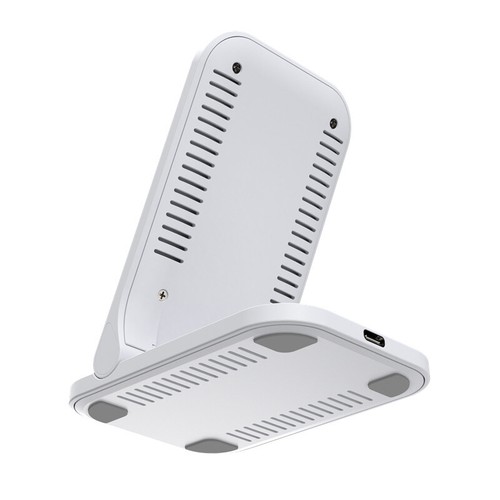 Wireless Fast Charger Charging Stand Dock For Samsung Galaxy iPhone Mobile New - Afbeelding 17 van 21