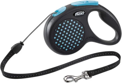 Correa Enrollador Flexi DISEÑO S Cuerda Azul 5 Metros 12KG Máx - Imagen 1 de 2