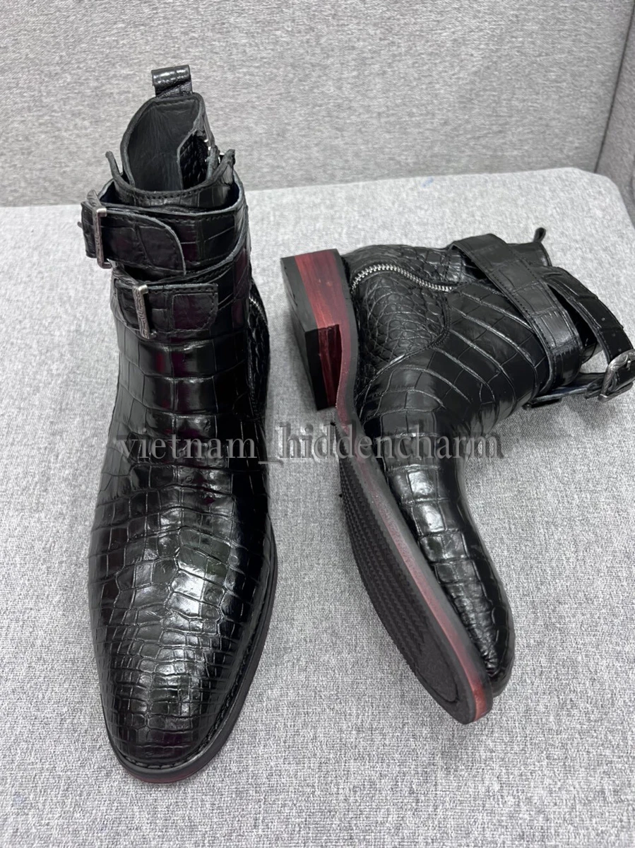 Mens crocodile hotsell shoes