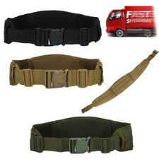 Men's Tactical Military Combat Hunting Outdoor Waistband Molle Training Belt Bag
