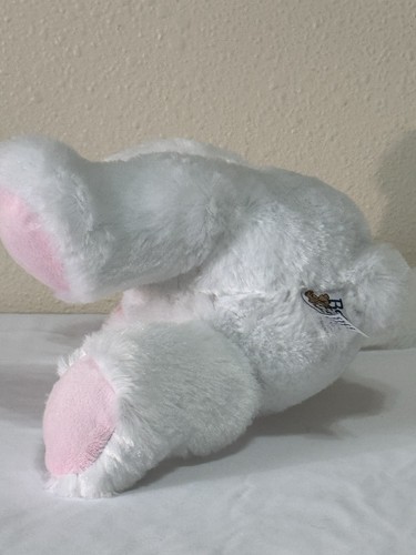 Beverly Hills Teddy Bear Co White Bunny Rabbit Plush 2010 - Picture 8 of 10