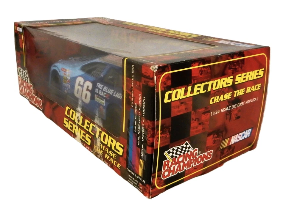 #66 NASCAR 1:24 Die Cast, Todd Bodine, K-Mart Blue Light, 2001 Ford Taurus - Image 3 of 4