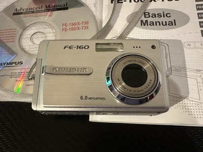 Olympus FE-160 6.0MP Digital Camera - Silver for sale online | eBay UK