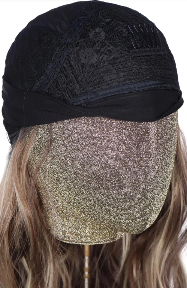 CSC Chelsey Smith Cosmetics Evans Petite Headband Wig – Blonde Brown – RETIRED - Image 4 of 4