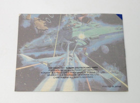 Gradius Nintendo NES Anleitungsheft Handbuch NOE