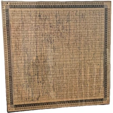 Huge 3' Vtg 1987 LSI Logic Co. Framed Enlarged Computer Chip Microchip Art Print