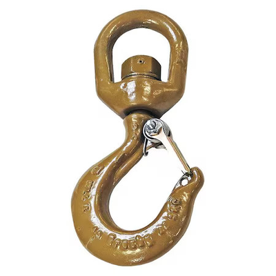 #ad Crosby 1048816 Swivel Hook Alloy Steel 3000 Lb. Gold $109.99