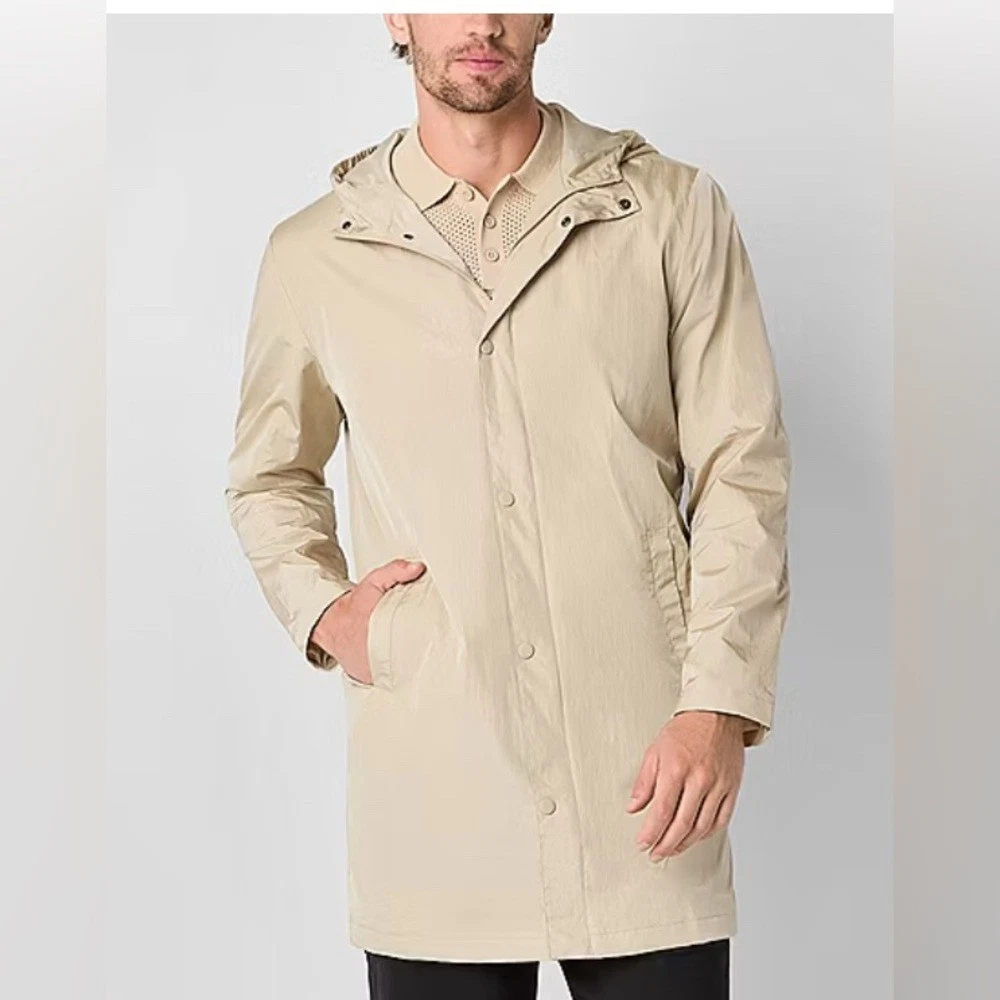 Stylus Mens Size XL Water Resistant Wind Resistant Midweight Anorak,New With Tag