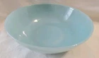 Vtg Fire-King Ovenware Vegetable Bowl Delphite Blue USA 8" Light Sky Glass