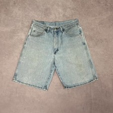 Wrangler Shorts Light Blue Denim Shorts Men's 30