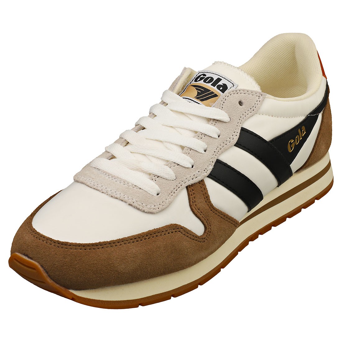 LOTTO Gola Daytona Chute Scarpe da Tennis Uomo Bianco Tabacco 46 EU