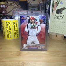 2025 Bowman's Best Bryce Harper Purple Laser Refractor /250 - Phillies