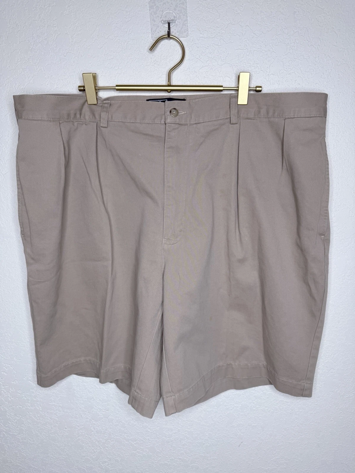 Polo Ralph Lauren Tyler Short Mens 42 Chino Pleated Cotton Casual