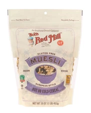 Bob's Red Mill Gluten Free Muesli, 16oz (Pack of 1) 16 Ounce 1), ... 